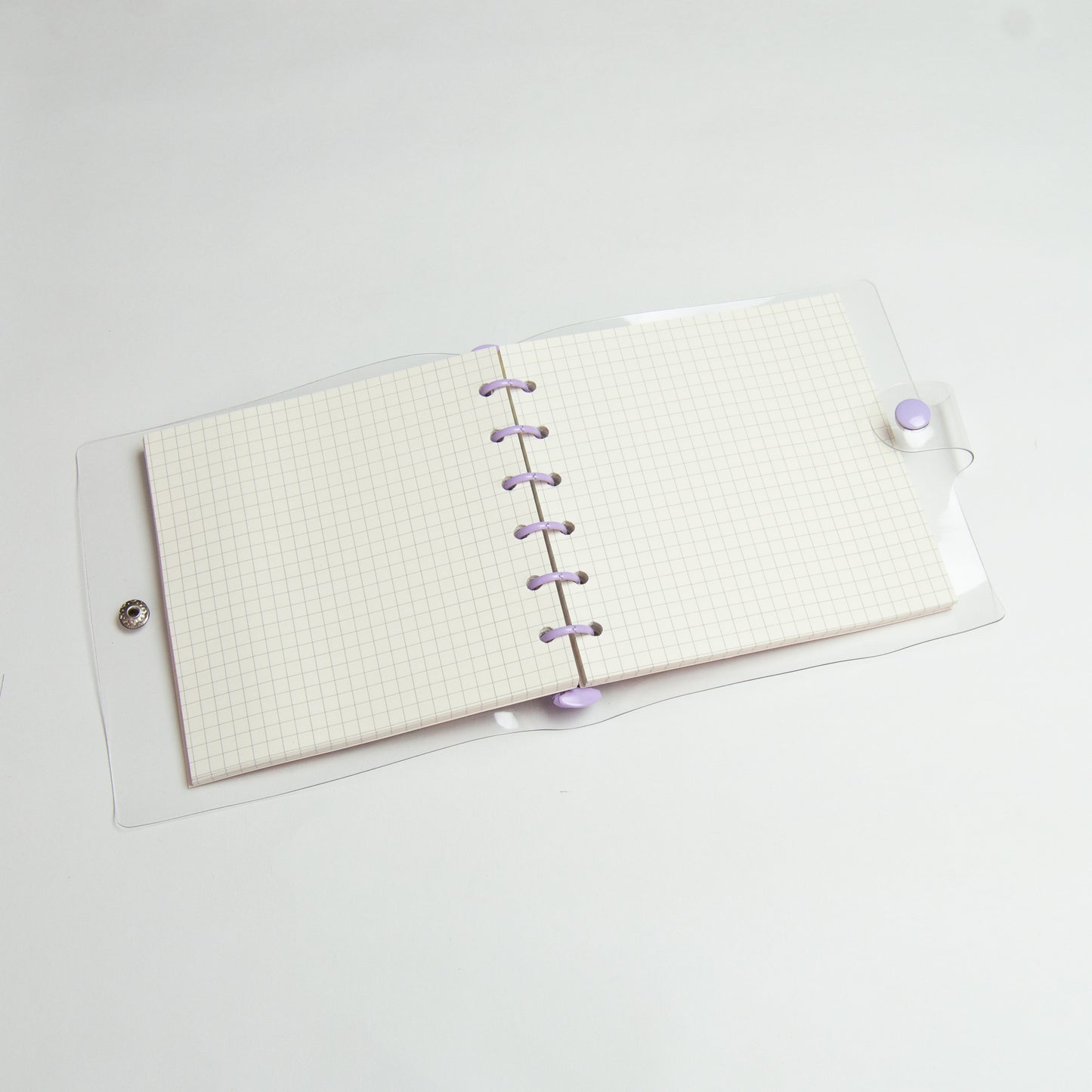 Libreta Lila Transparente